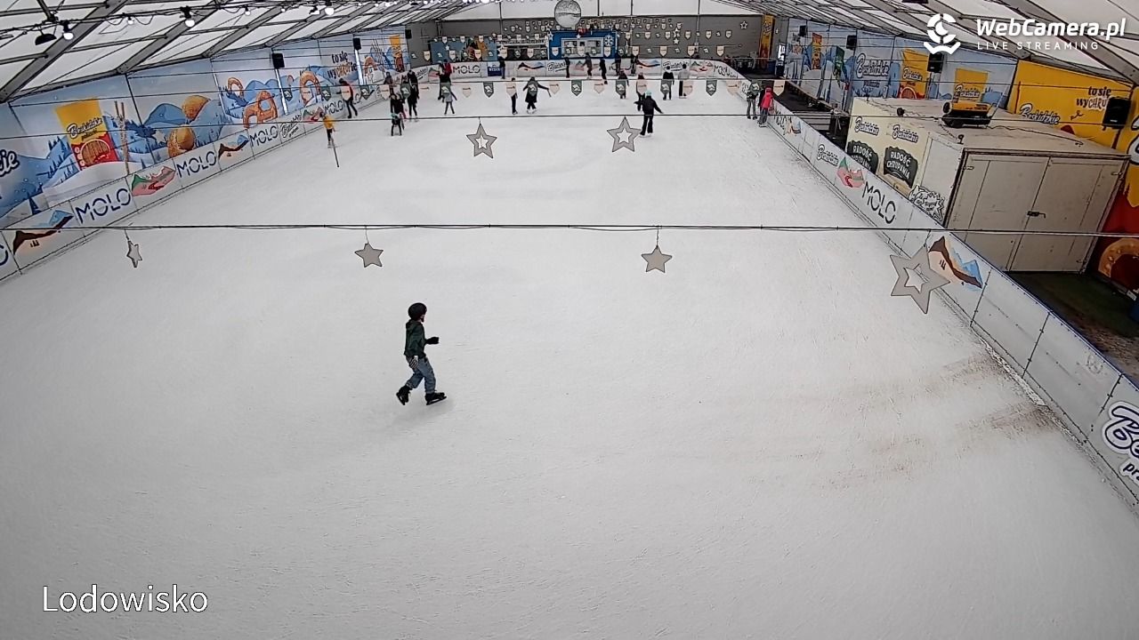 Molo Resort w Osieku - widok na basen kąpielowy - 13 luty 2026, 11:19