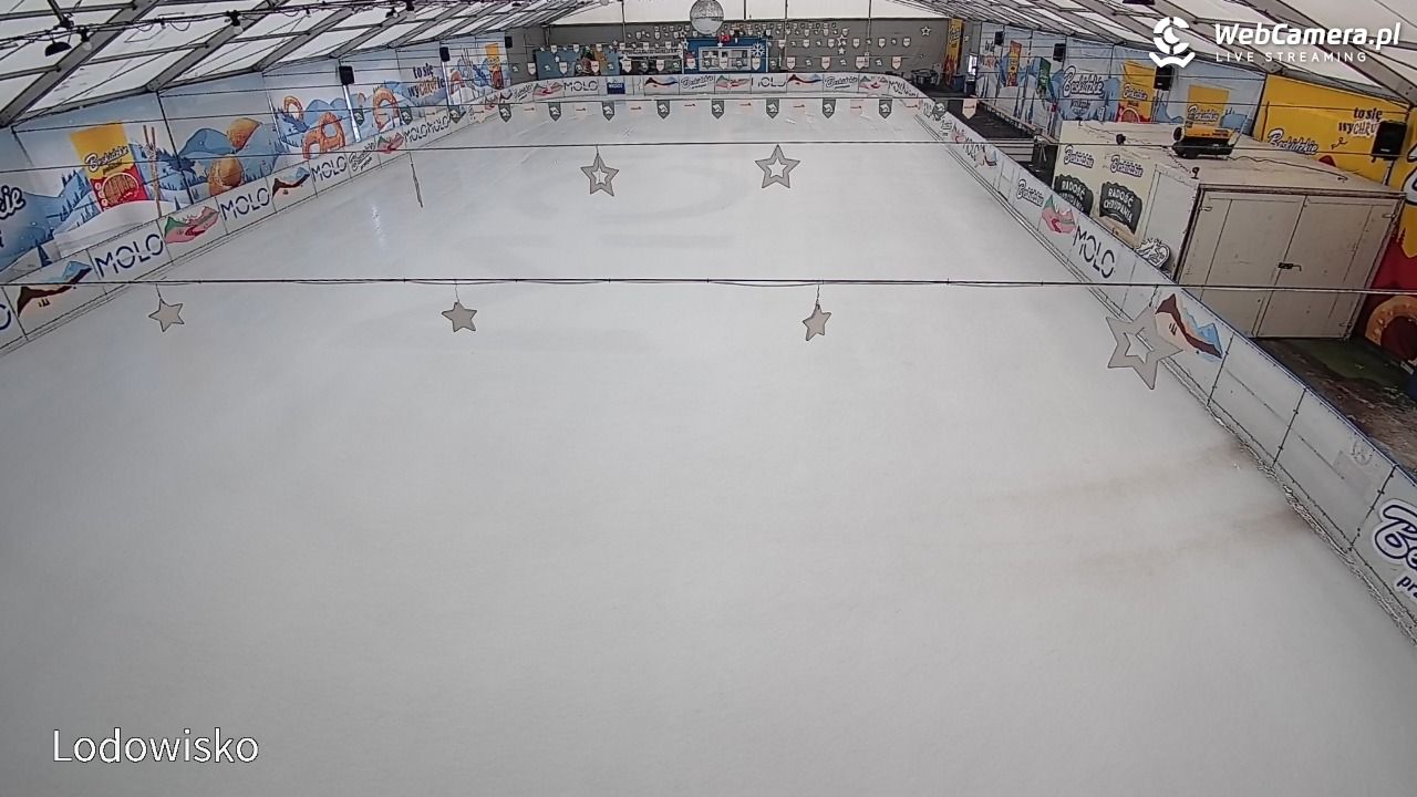 Molo Resort w Osieku - widok na basen kąpielowy - 10 luty 2026, 09:21