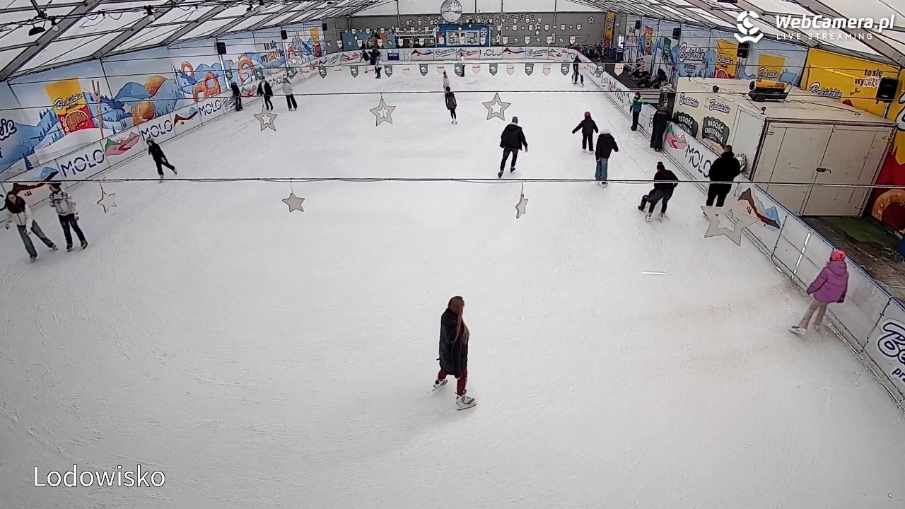 Molo Resort w Osieku - widok na basen kąpielowy - 10 luty 2026, 10:43