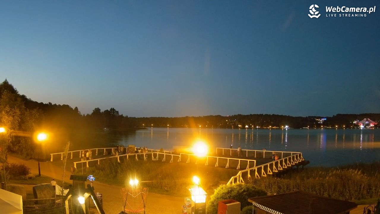MRĄGOWO - Widok na Molo - 15 sierpień 2025, 20:54