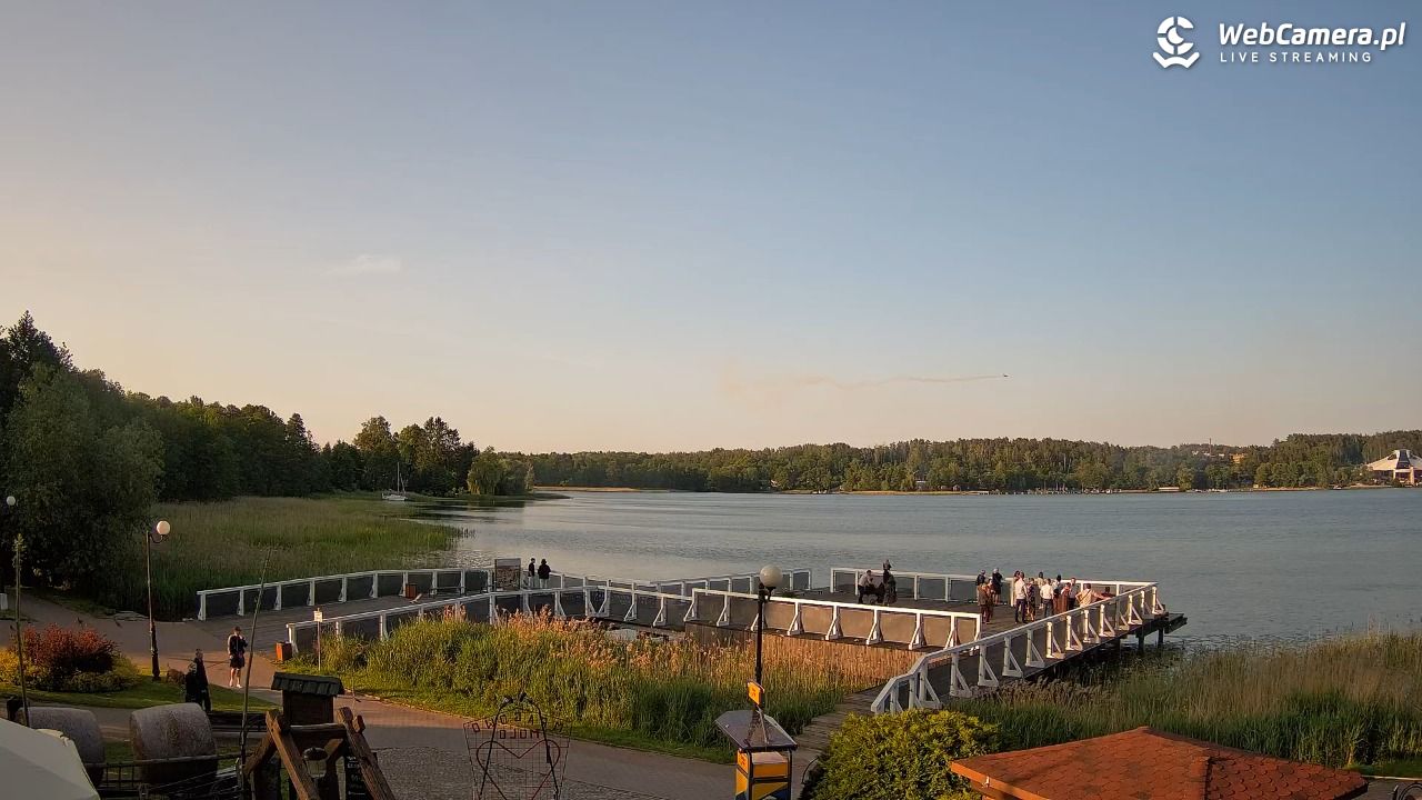 MRĄGOWO - Widok na Molo - 13 czerwiec 2025, 19:24