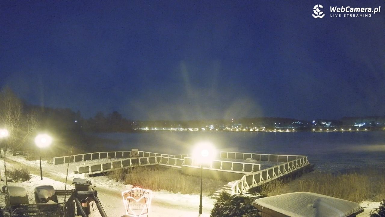 MRĄGOWO - Widok na Molo - 16 luty 2026, 17:48