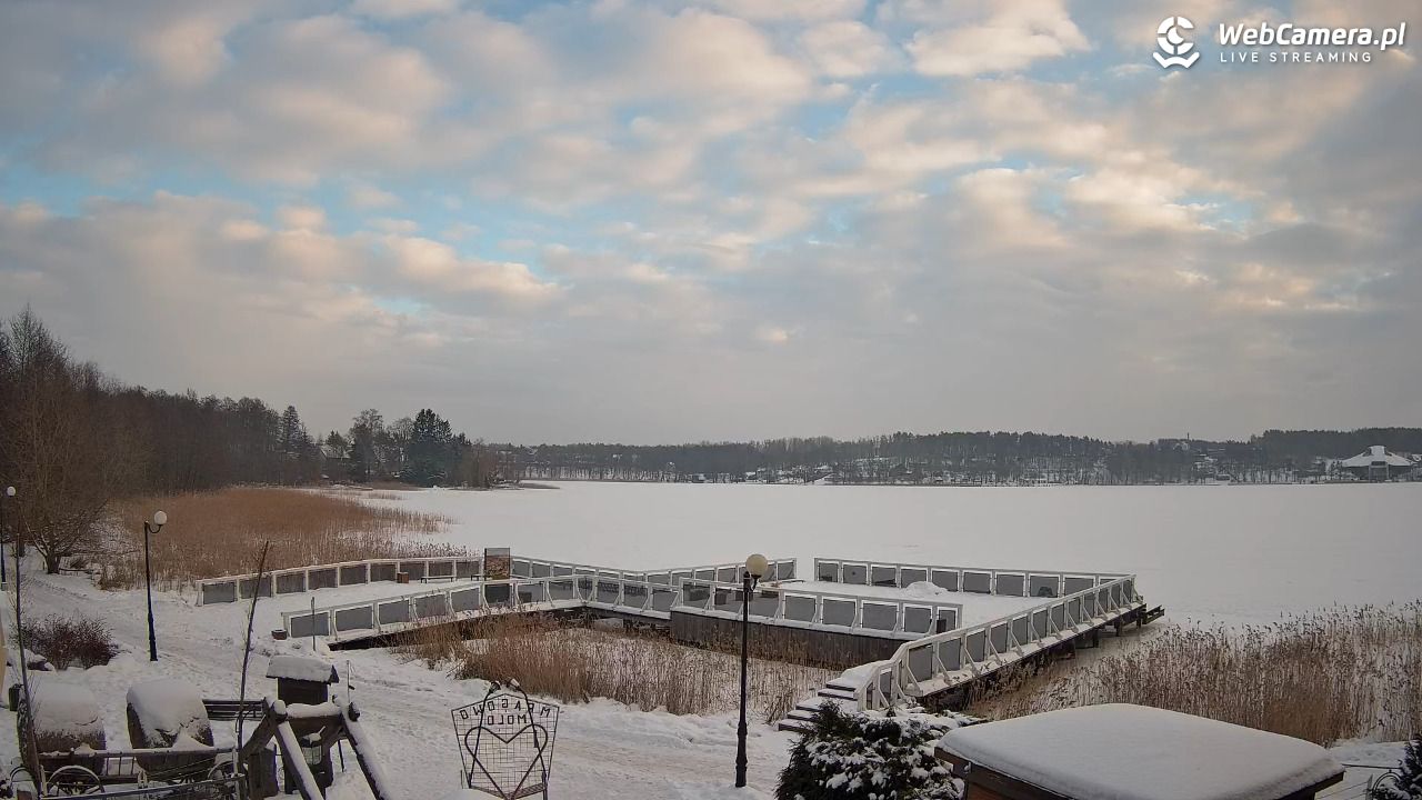 MRĄGOWO - Widok na Molo - 19 luty 2026, 07:31