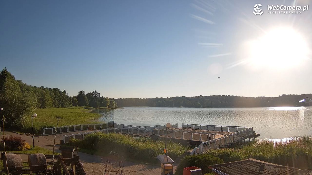 MRĄGOWO - Widok na Molo - 03 lipiec 2025, 06:14