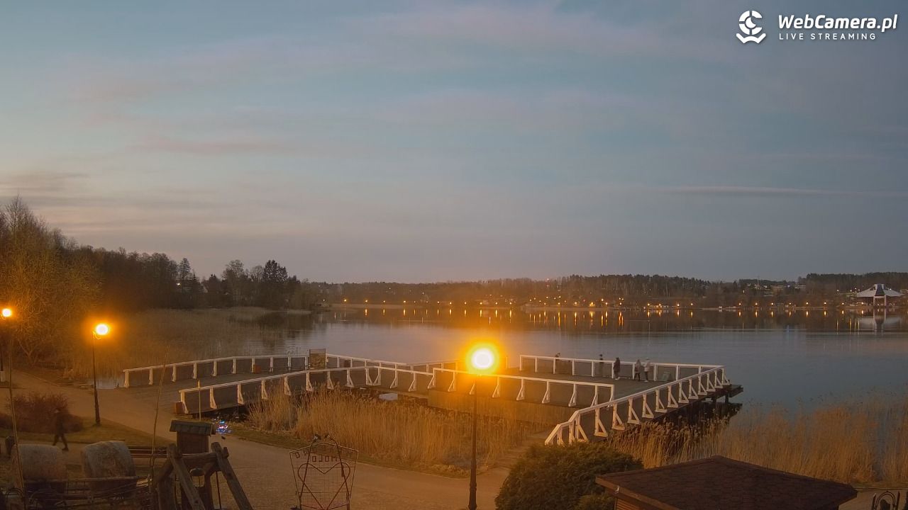 MRĄGOWO - Widok na Molo - 10 kwiecień 2026, 19:58