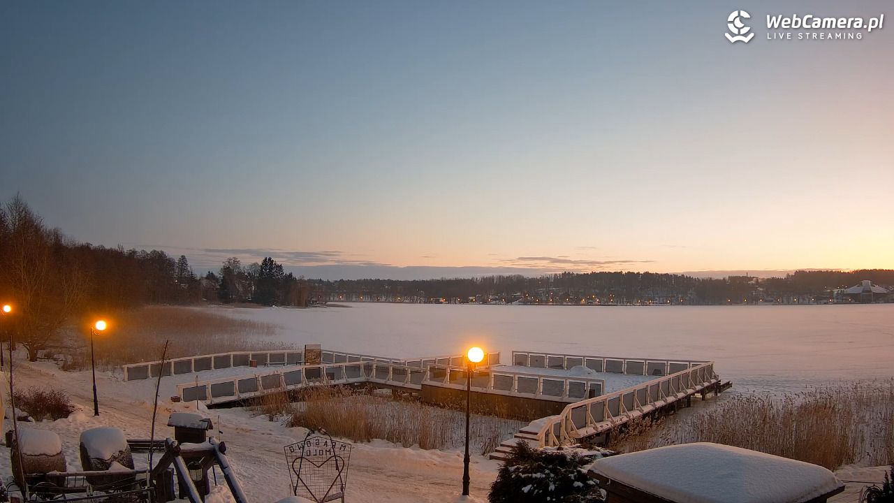 MRĄGOWO - Widok na Molo - 20 luty 2026, 06:19