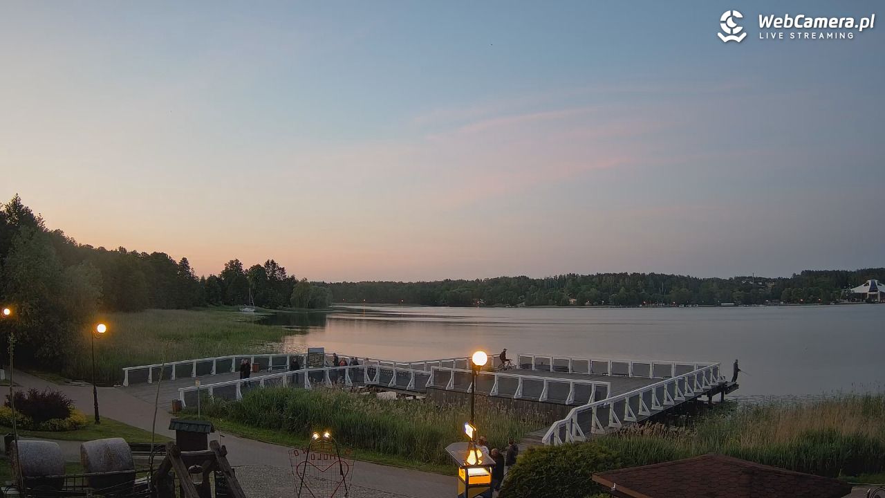 MRĄGOWO - Widok na Molo - 13 czerwiec 2025, 21:25