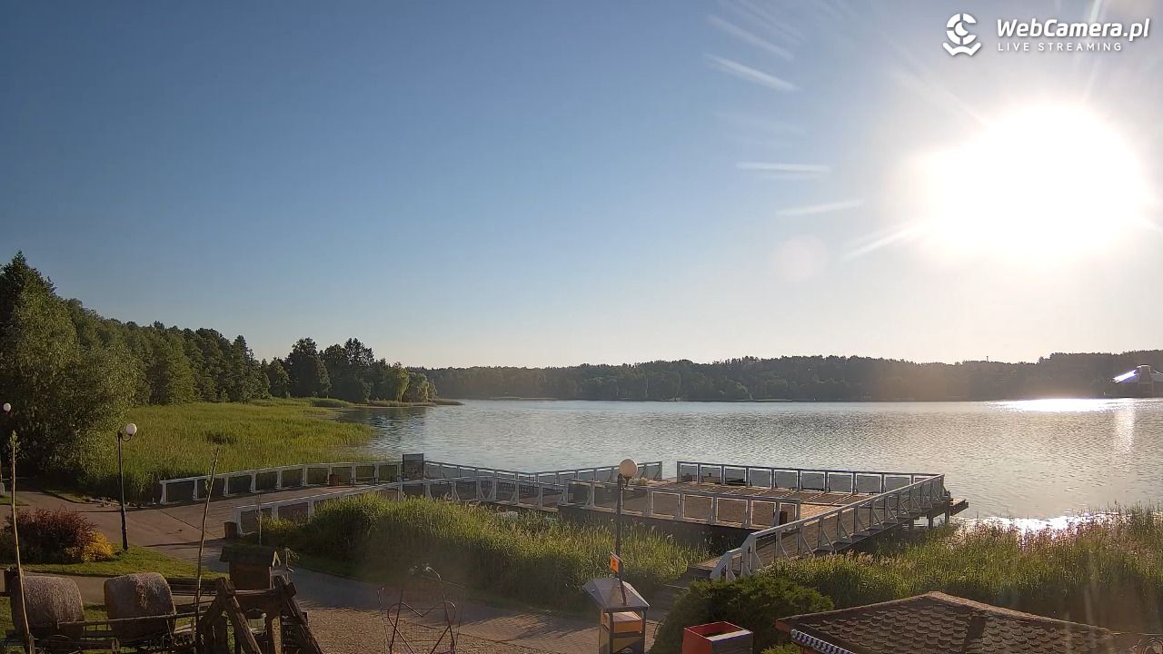 MRĄGOWO - Widok na Molo - 03 lipiec 2025, 06:13