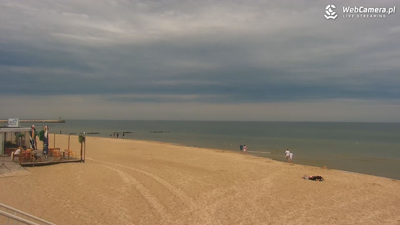 MRZEŻYNO - widok na plażę - 10 sierpień 2026, 10:25