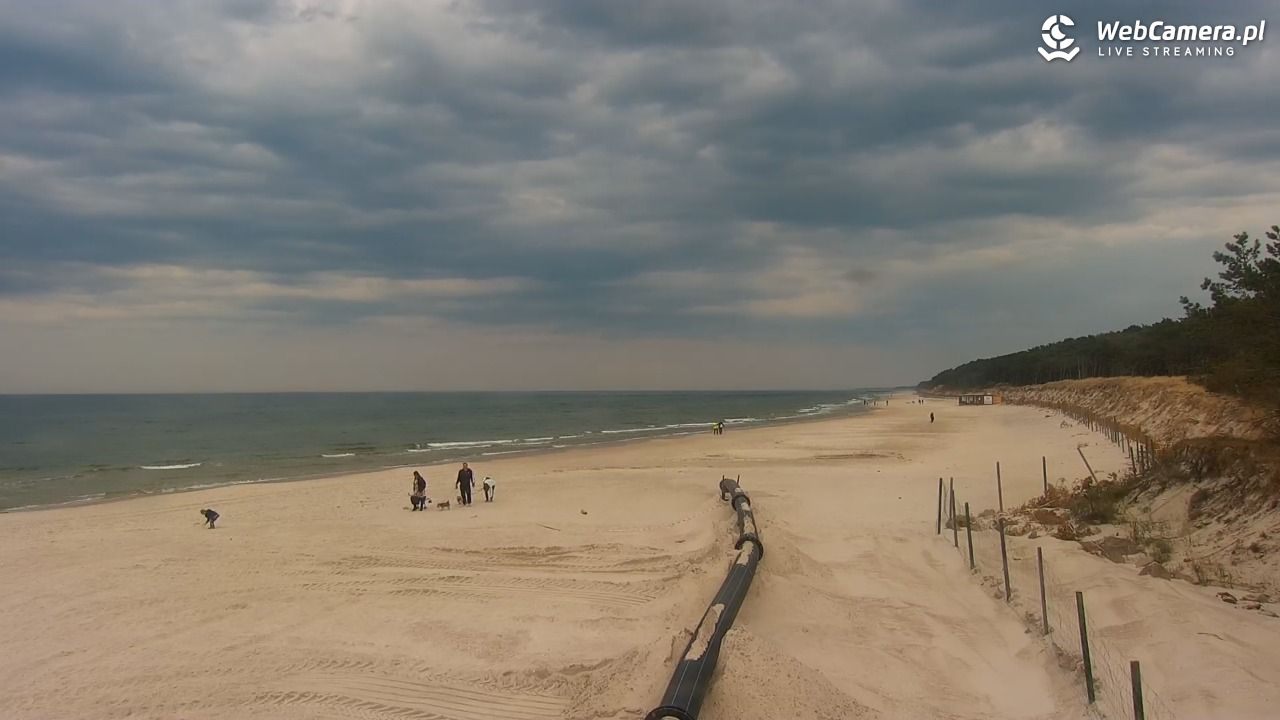 MRZEŻYNO - widok na plażę - 11 maj 2026, 13:44