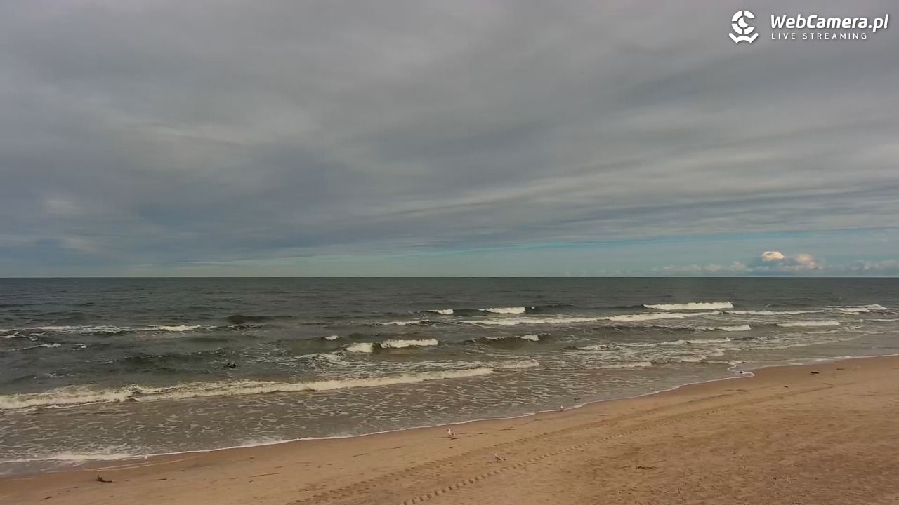 MRZEŻYNO - widok na plażę - 23 wresień 2026, 10:57