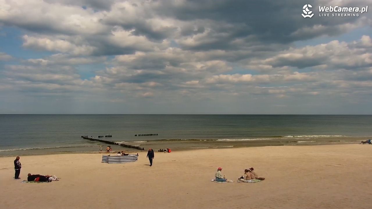 MRZEŻYNO - widok na plażę - 10 maj 2026, 12:35