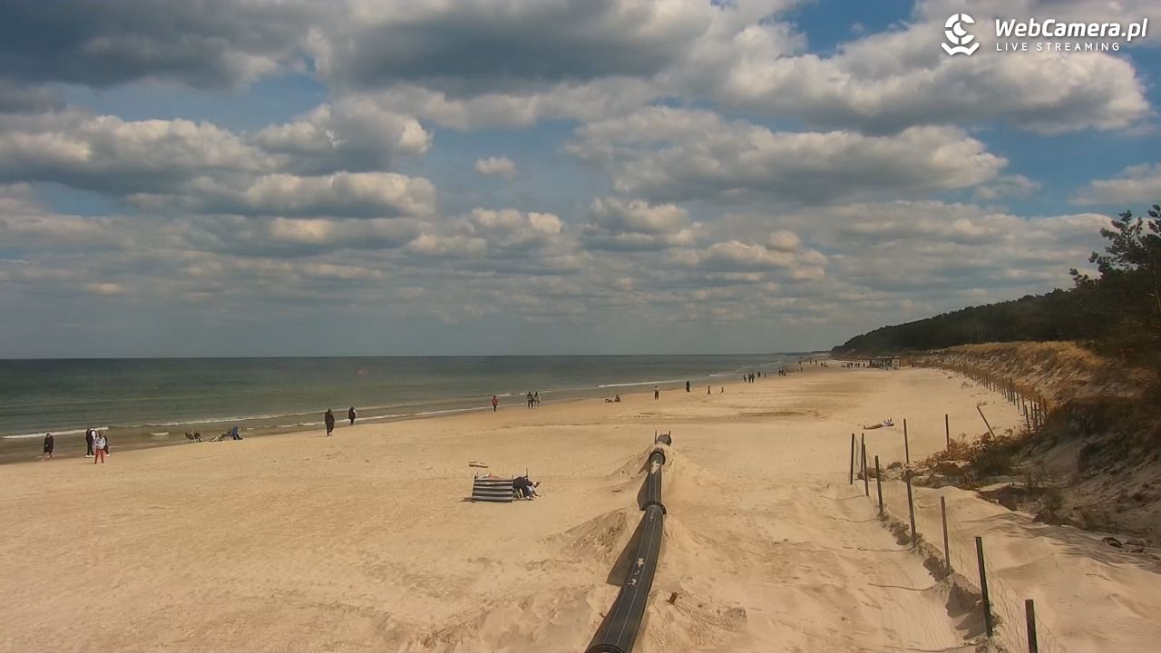 MRZEŻYNO - widok na plażę - 10 maj 2026, 12:32