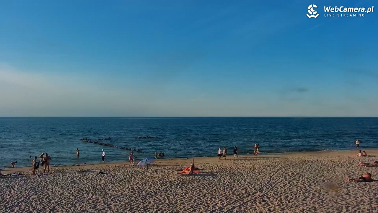 MRZEŻYNO - widok na plażę - 27 czerwiec 2026, 19:36