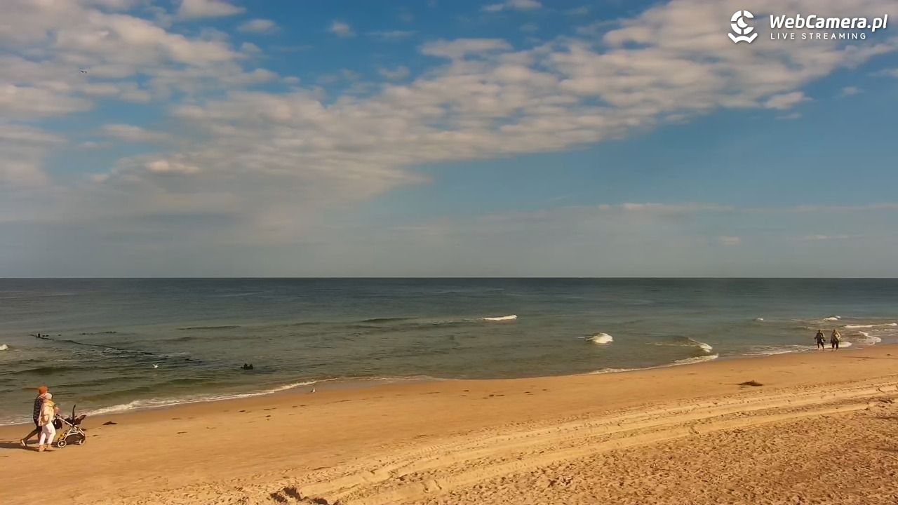 MRZEŻYNO - widok na plażę - 26 wresień 2026, 10:51