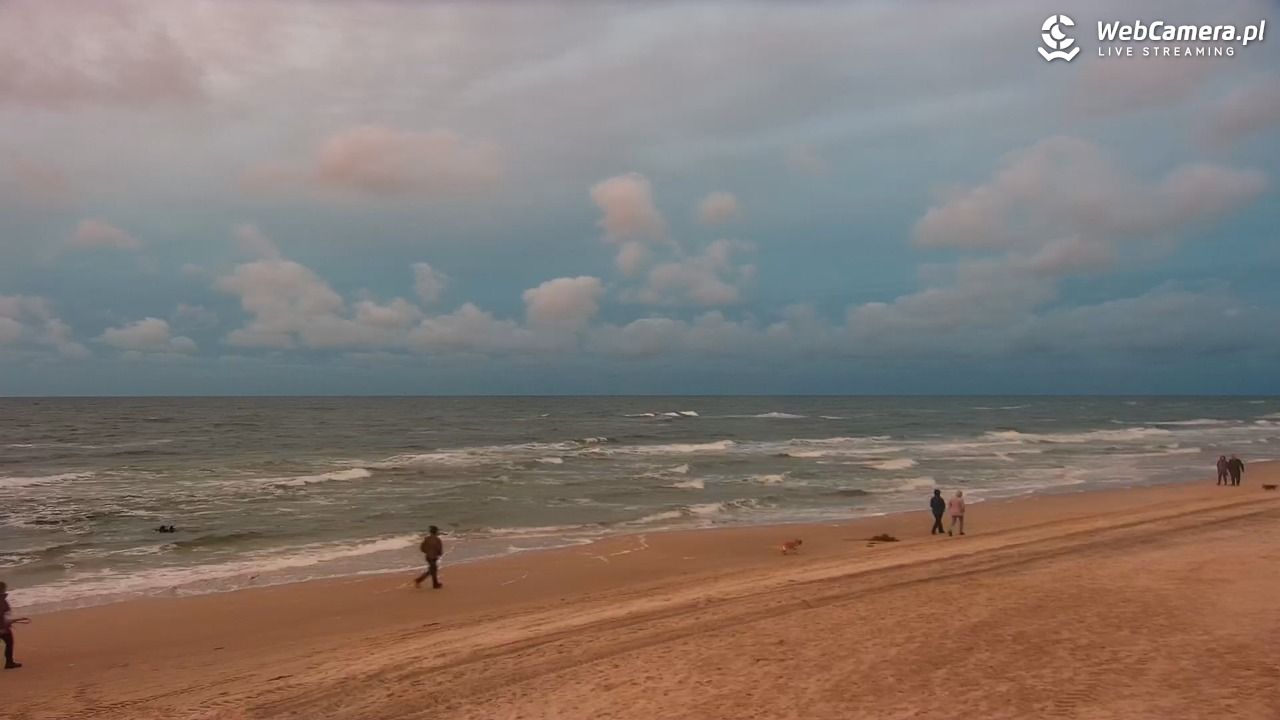 MRZEŻYNO - widok na plażę - 25 wresień 2026, 19:00