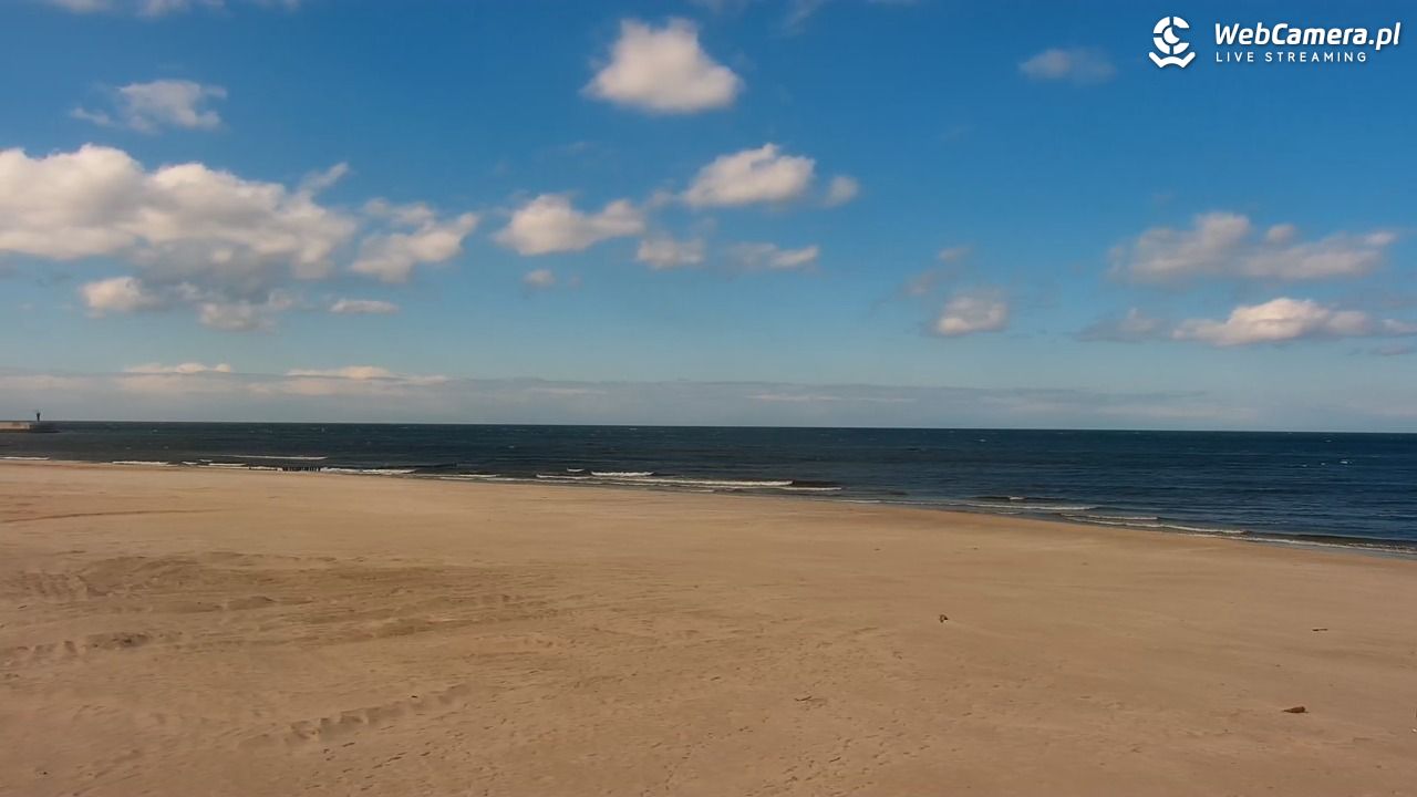 MRZEŻYNO - widok na plażę - 25 marzec 2026, 12:56