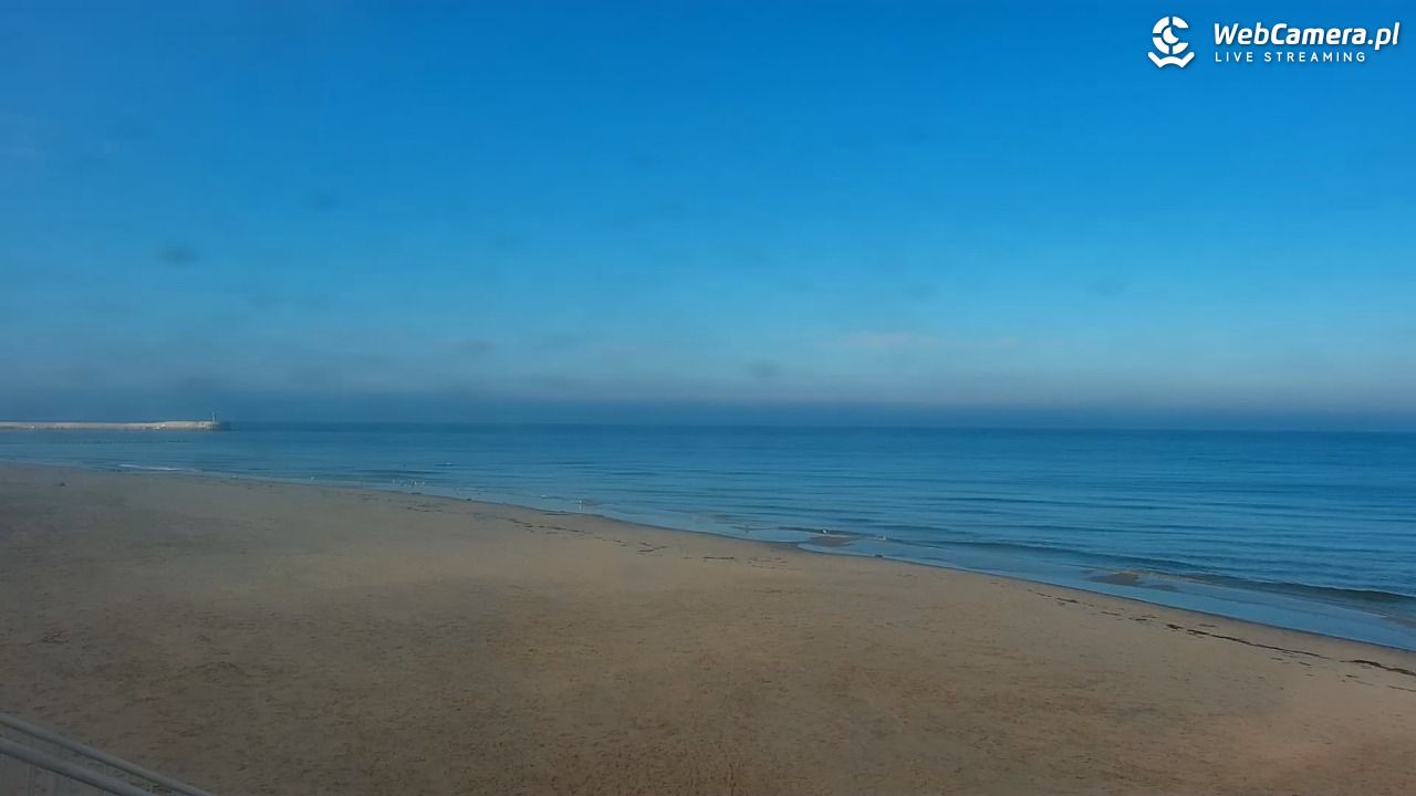 MRZEŻYNO - widok na plażę - 03 listopad 2025, 09:59