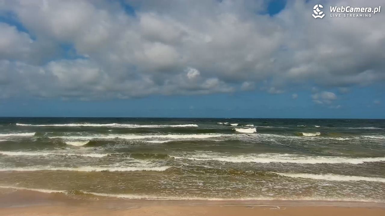 MRZEŻYNO - widok na plażę - 11 czerwiec 2025, 13:43