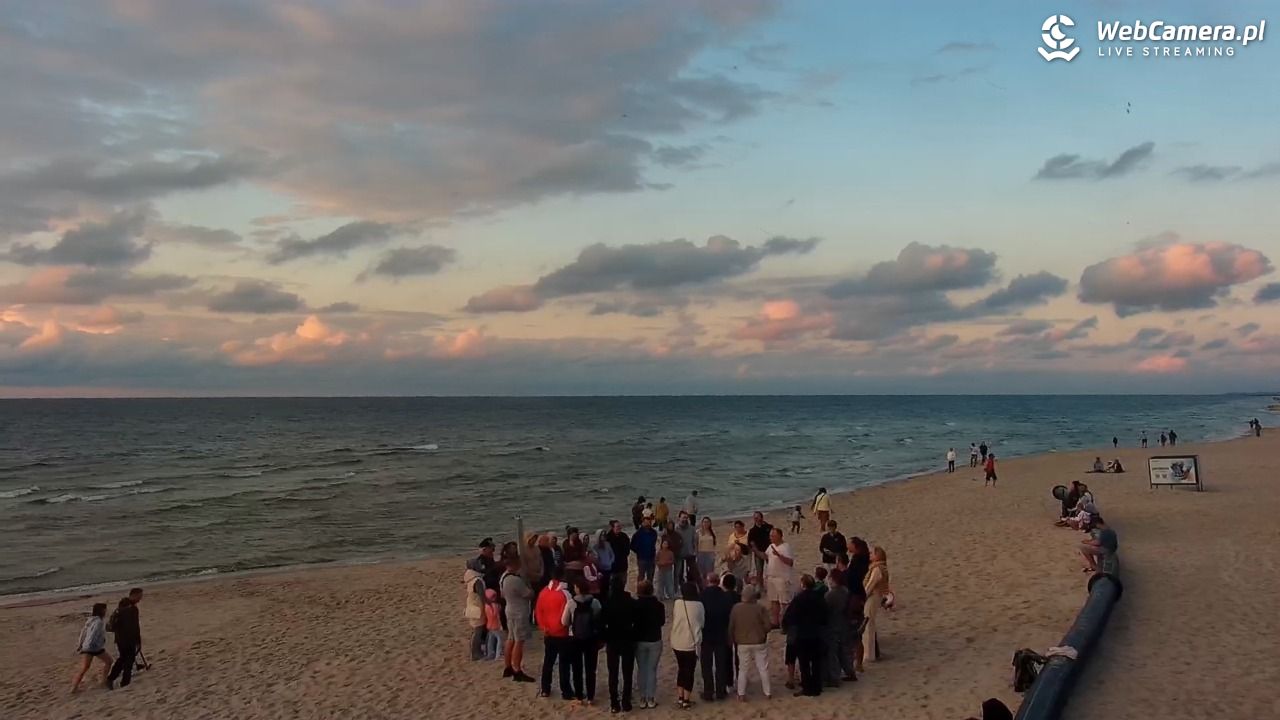 MRZEŻYNO - widok na plażę - 10 sierpień 2026, 20:22
