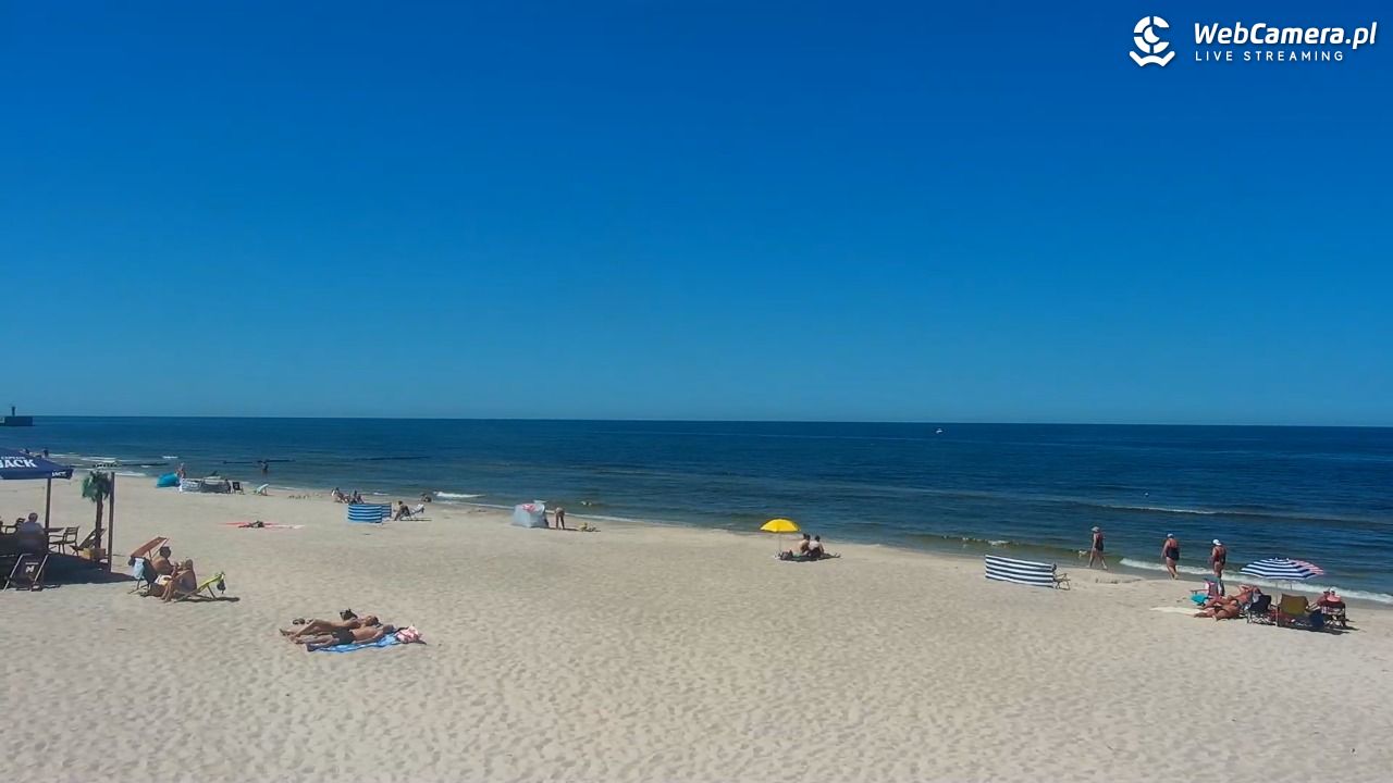 MRZEŻYNO - widok na plażę - 26 czerwiec 2026, 13:47