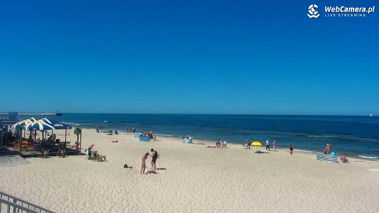 MRZEŻYNO - widok na plażę - 26 czerwiec 2026, 12:46