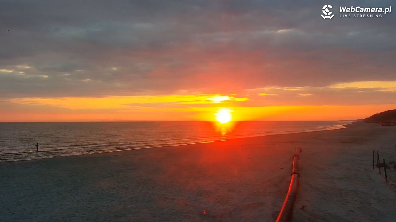 MRZEŻYNO - widok na plażę - 11 maj 2026, 05:09