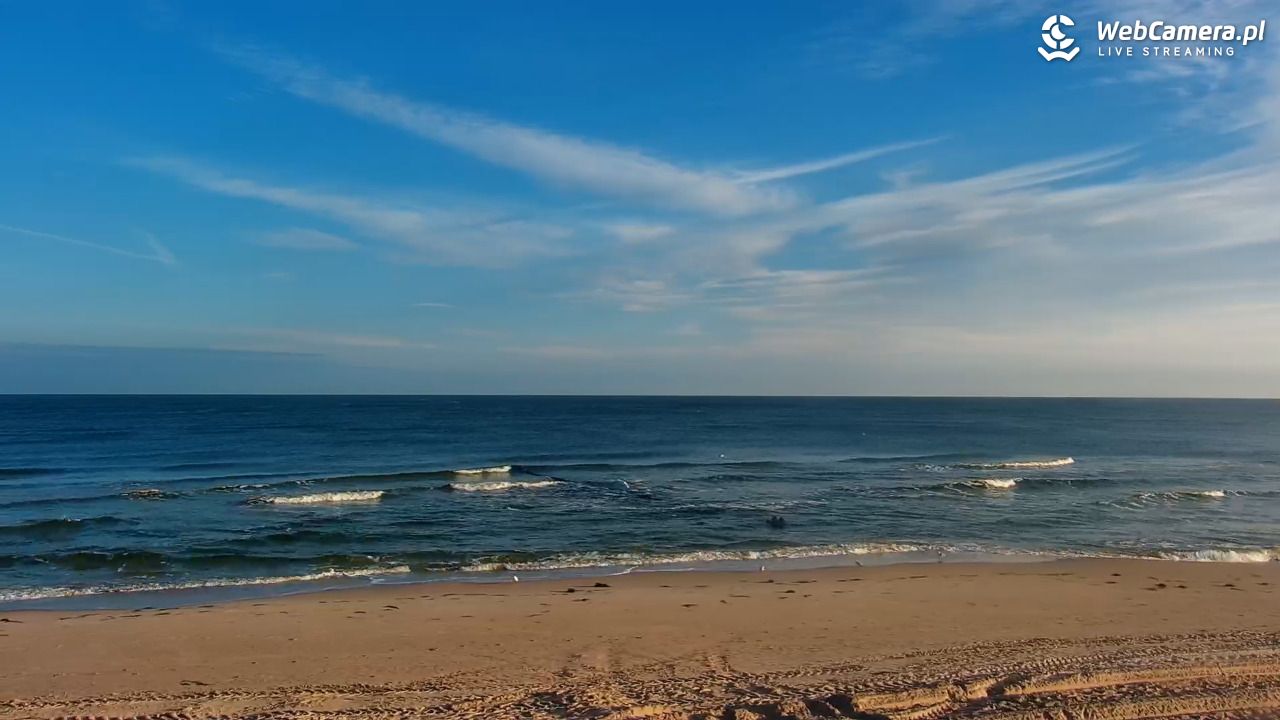 MRZEŻYNO - widok na plażę - 26 wresień 2026, 08:02