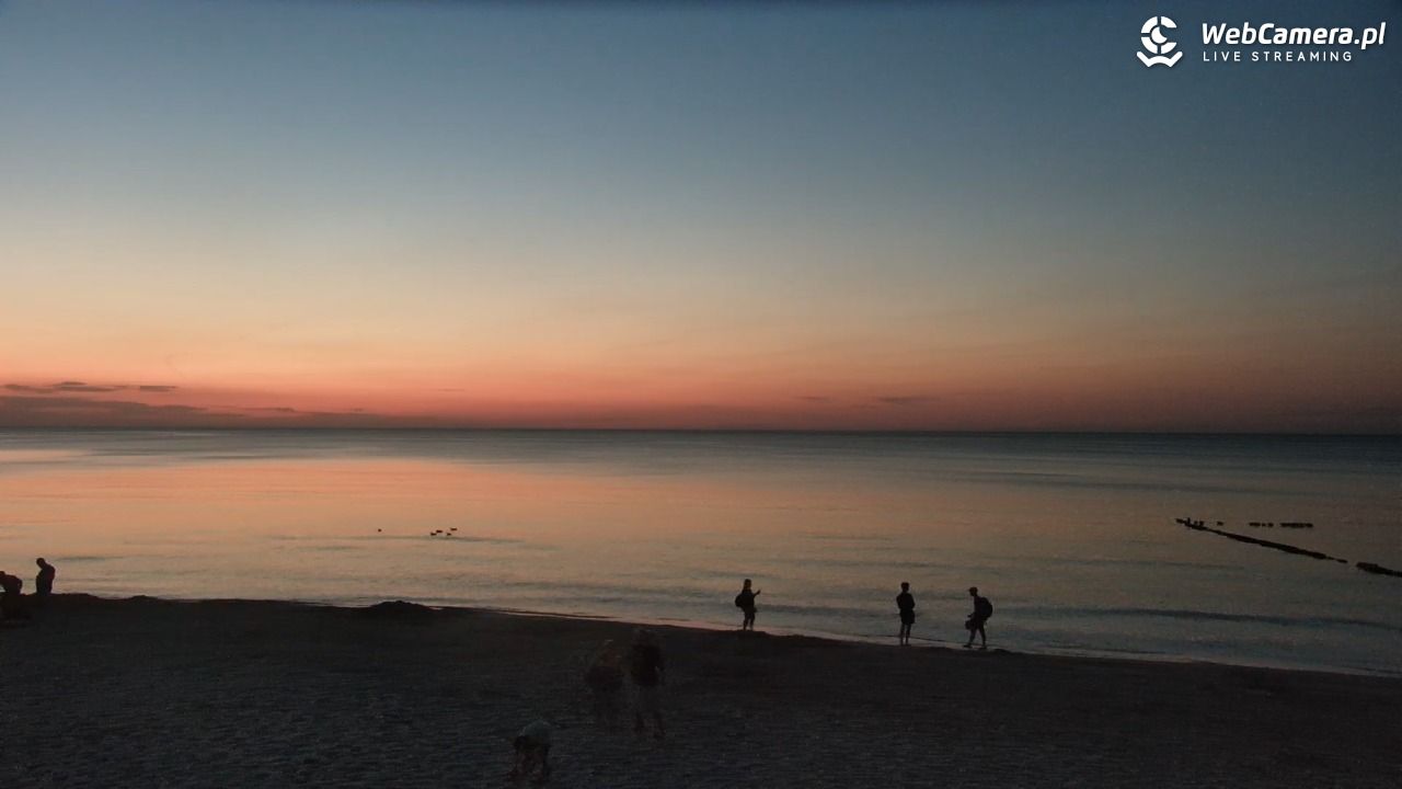 MRZEŻYNO - widok na plażę - 09 sierpień 2026, 21:29
