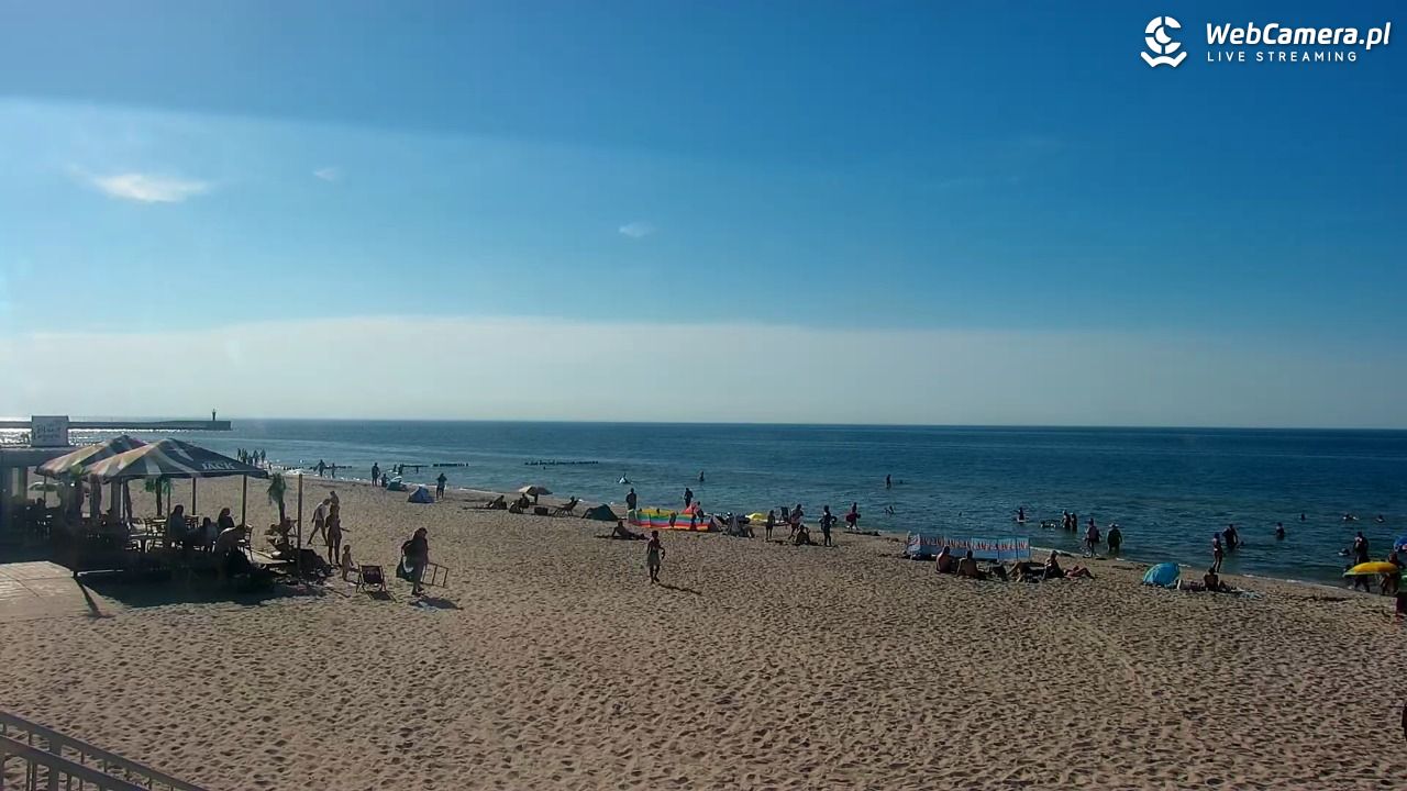MRZEŻYNO - widok na plażę - 27 czerwiec 2026, 17:28