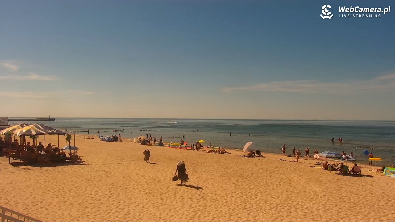 MRZEŻYNO - widok na plażę - 27 czerwiec 2026, 15:49