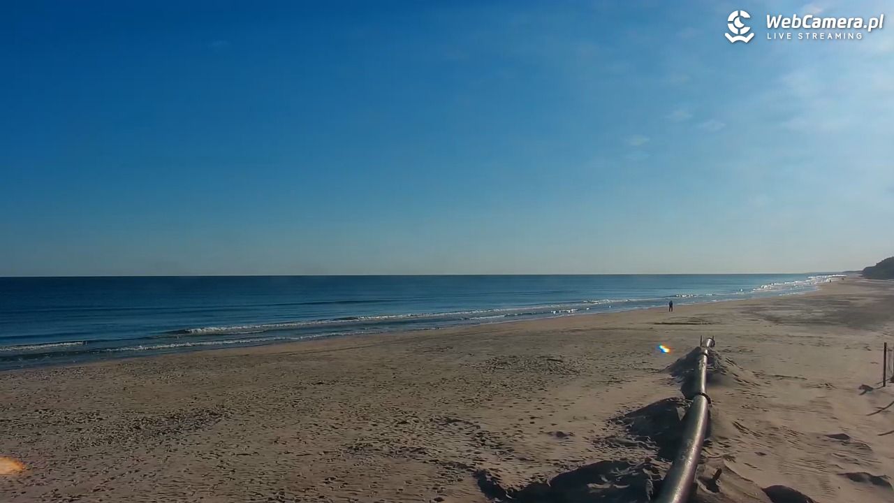 MRZEŻYNO - widok na plażę - 10 maj 2026, 07:56
