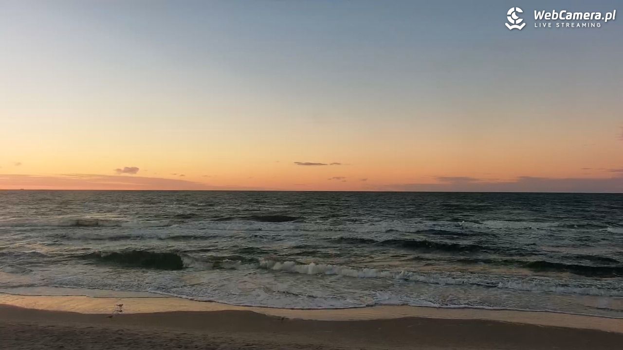 MRZEŻYNO - widok na plażę - 22 wresień 2026, 19:00
