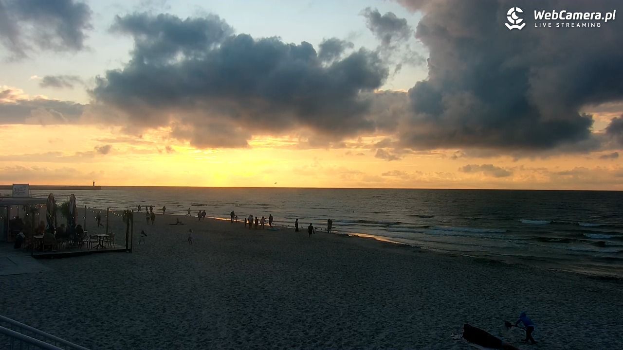 MRZEŻYNO - widok na plażę - 10 sierpień 2026, 19:47