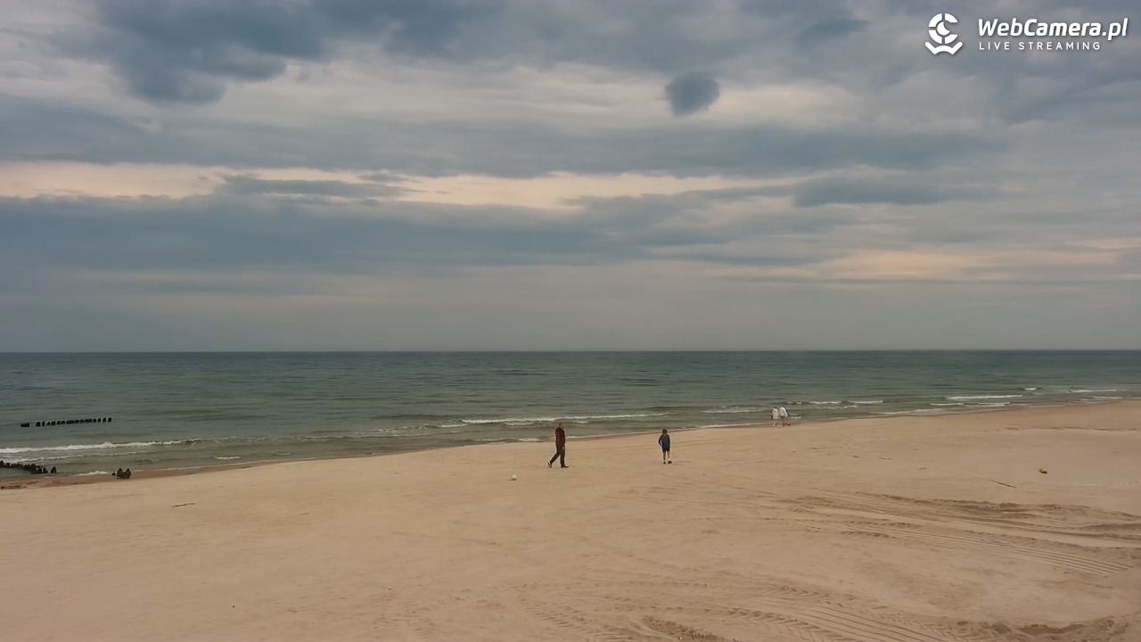 MRZEŻYNO - widok na plażę - 11 maj 2026, 13:00