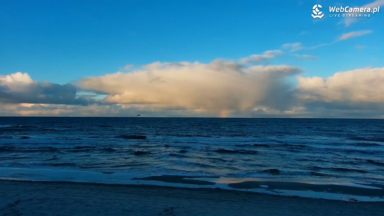 MRZEŻYNO - widok na plażę - 23 grudzień 2025, 14:32