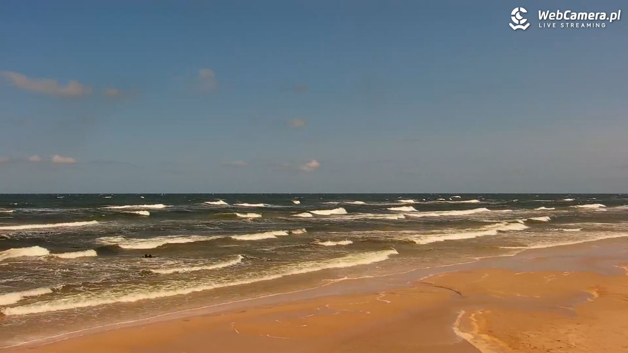 MRZEŻYNO - widok na plażę - 11 czerwiec 2025, 13:11