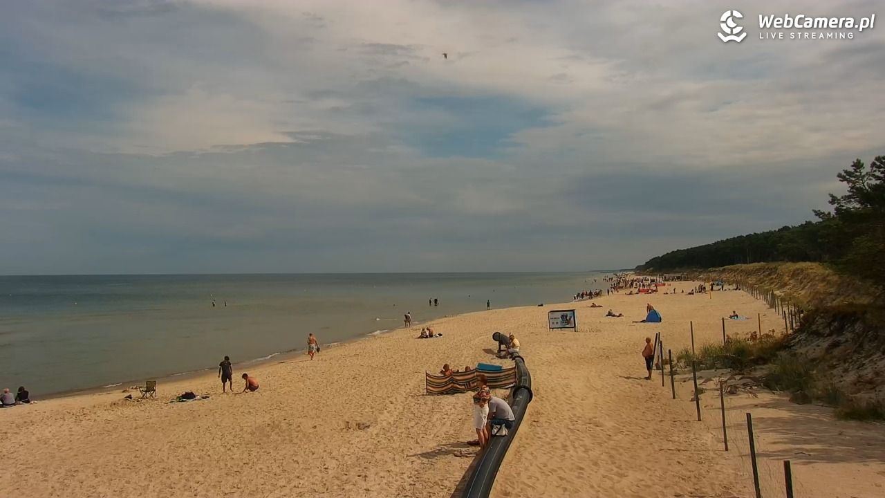 MRZEŻYNO - widok na plażę - 10 sierpień 2026, 11:59