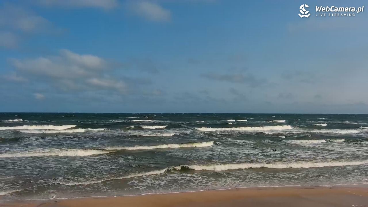 MRZEŻYNO - widok na plażę - 11 czerwiec 2025, 09:28