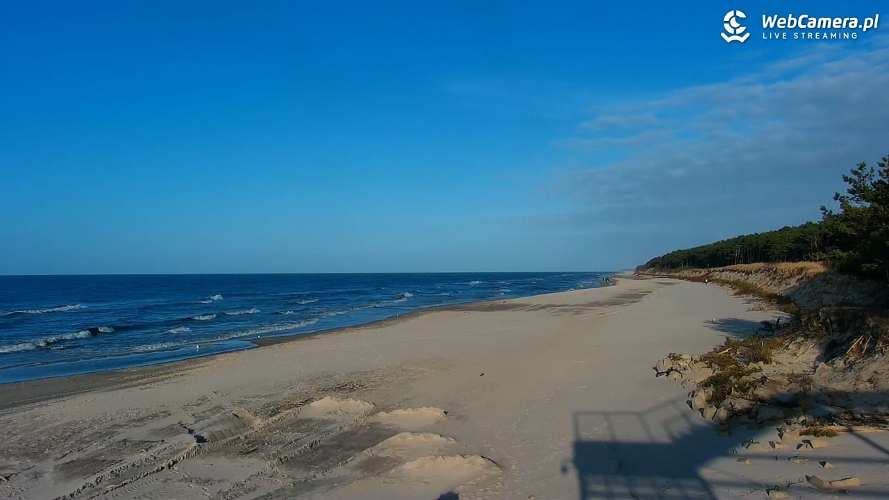 MRZEŻYNO - widok na plażę - 26 marzec 2026, 16:39
