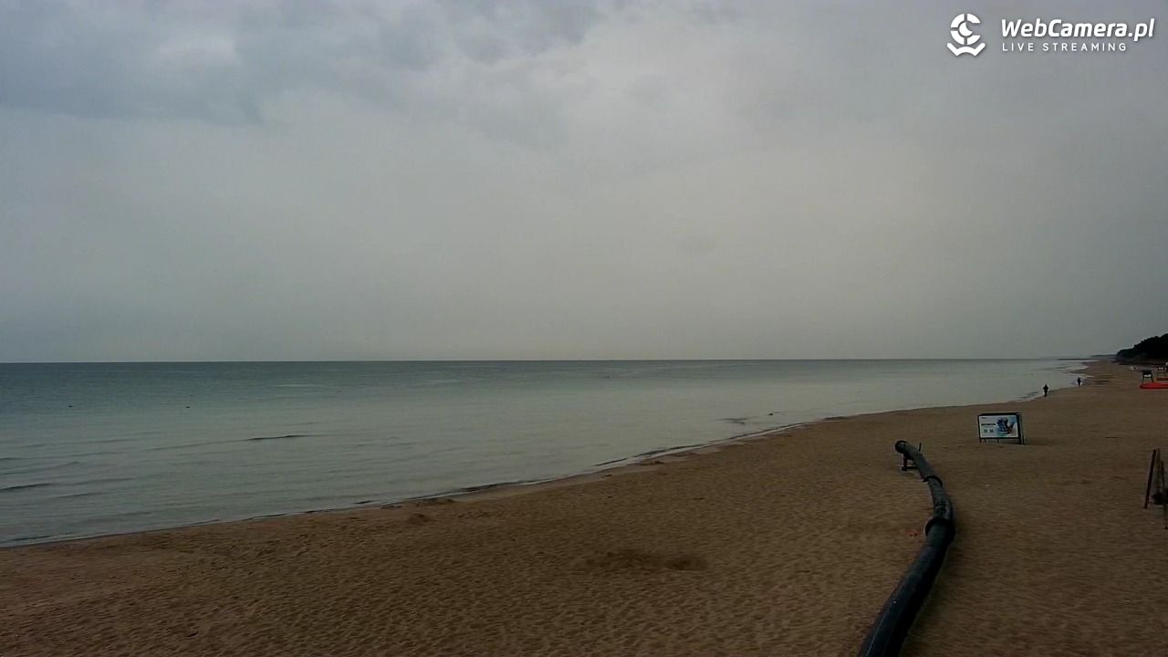 MRZEŻYNO - widok na plażę - 10 sierpień 2026, 06:43