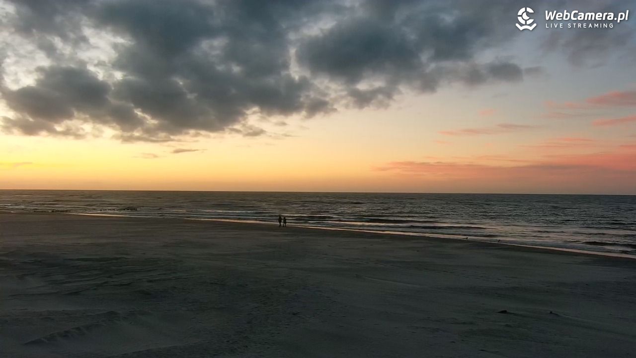 MRZEŻYNO - widok na plażę - 25 marzec 2026, 18:27