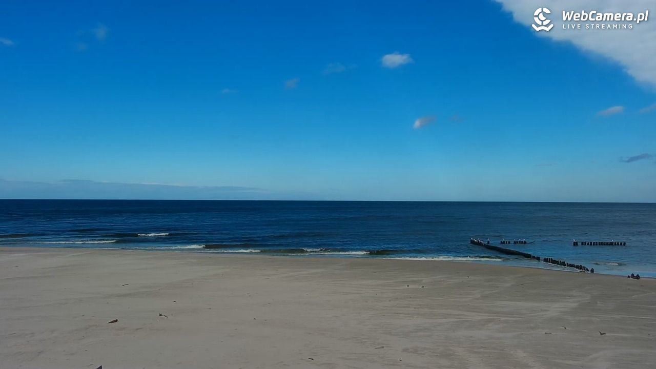 MRZEŻYNO - widok na plażę - 25 marzec 2026, 13:17