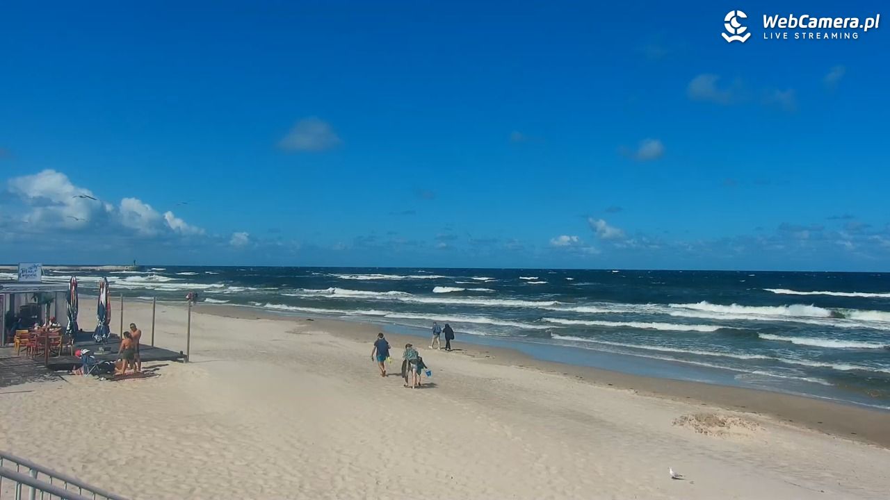 MRZEŻYNO - widok na plażę - 11 sierpień 2026, 11:38