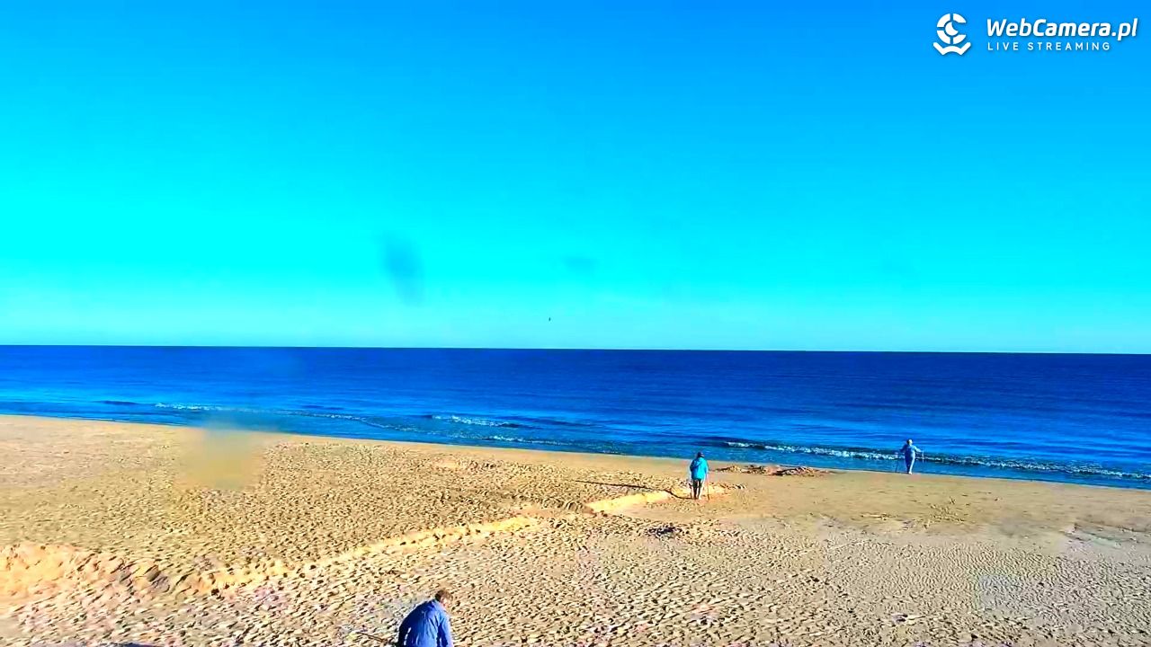 MRZEŻYNO - widok na plażę - 10 maj 2026, 06:57