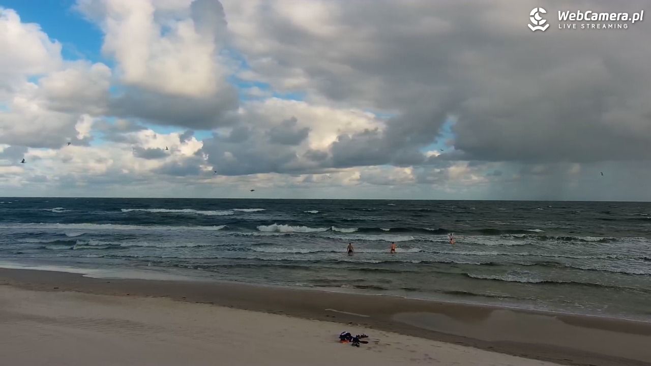 MRZEŻYNO - widok na plażę - 11 sierpień 2026, 08:38