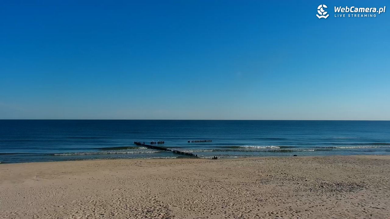 MRZEŻYNO - widok na plażę - 10 maj 2026, 07:41