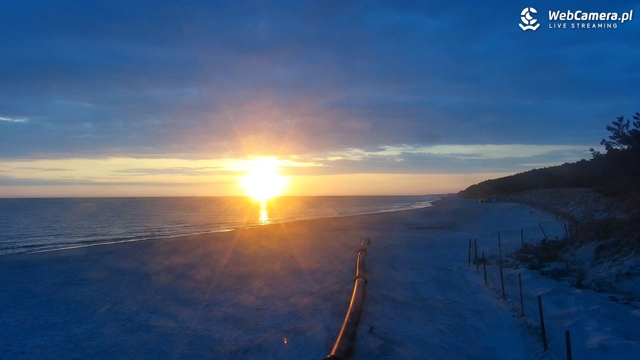 MRZEŻYNO - widok na plażę - 11 maj 2026, 05:15