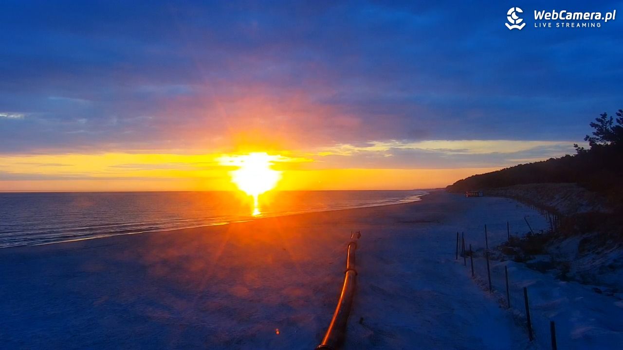 MRZEŻYNO - widok na plażę - 11 maj 2026, 05:15