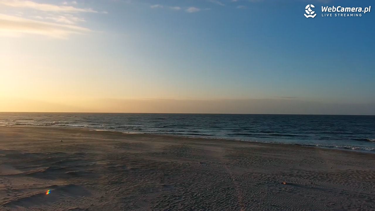 MRZEŻYNO - widok na plażę - 26 marzec 2026, 17:44
